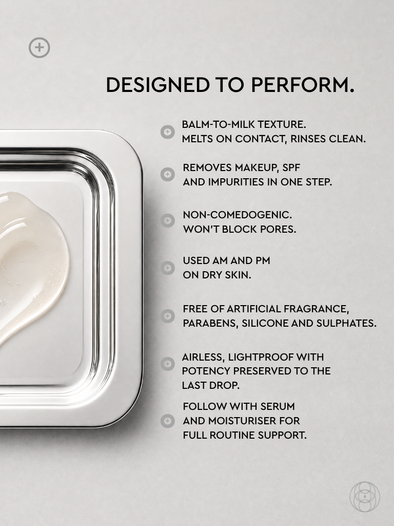 balm to milk cleanser