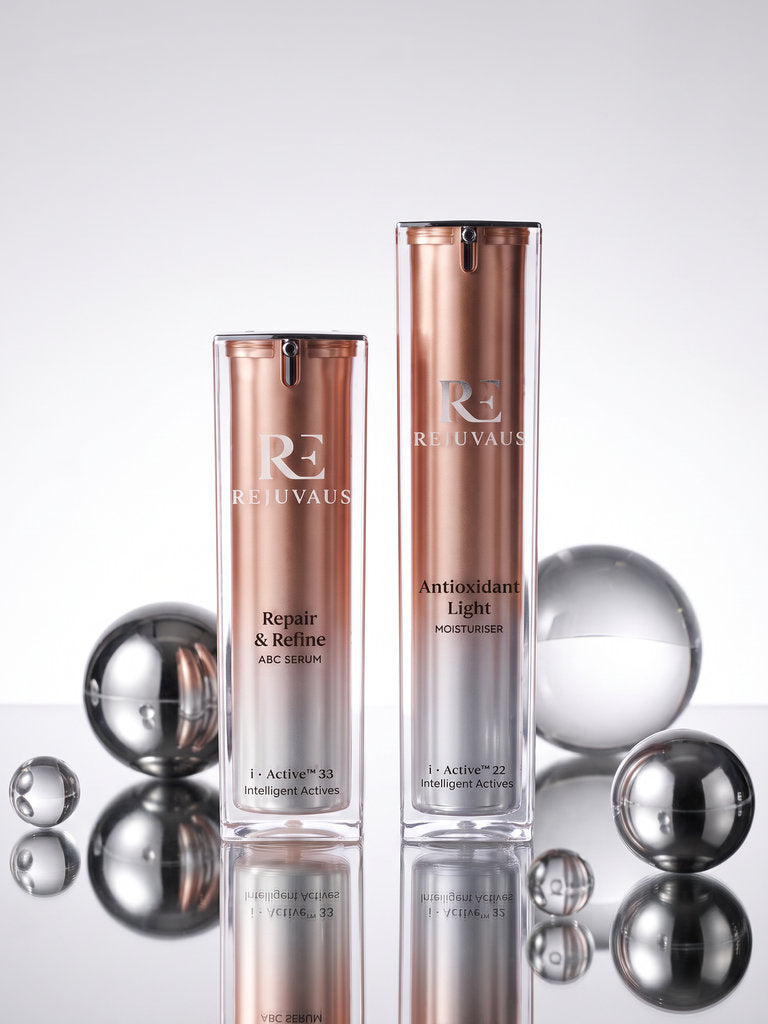 Rejuvaus Antioxidant serum and moisturiser gift duo
