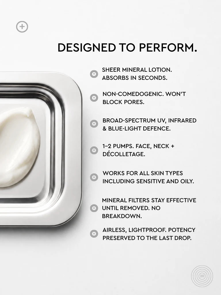 invisible mineral lotion