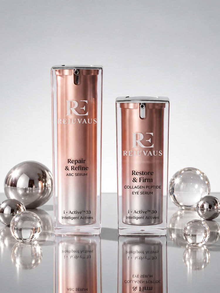 Rejuvaus Revitalising face and eye serum gift duo