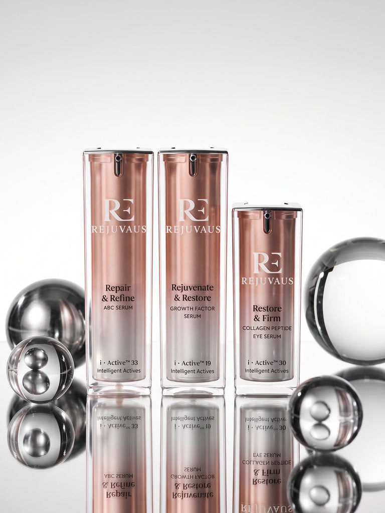 Rejuvaus Skin Longevity face and eye care gift set